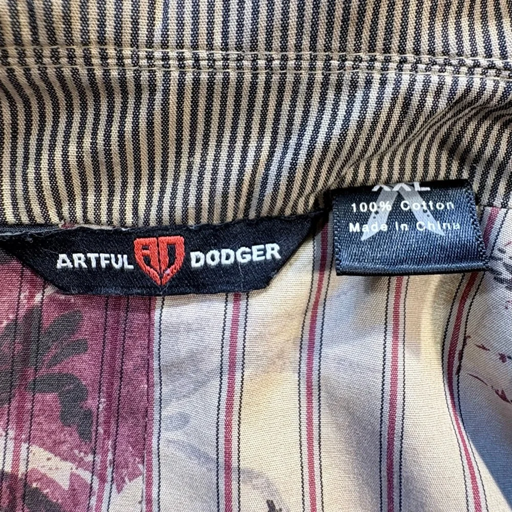 Artful Dodger Heritage Tailor Pinstripe Jacket Rare Limited Run Vntg XXL (XL) 🧡